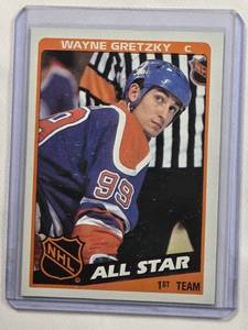 lot 302 image: Wayne Gretzky 1984 All-Star 1st Team No. 154
