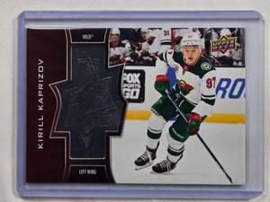lot 304 image: Kirill Kaprizov Silver Rookie Upper Deck 2020-21 No. SF-41