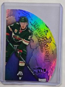 lot 305 image: Kirill Kaprizov 2021-22 Planet Metal Hockey Card No. PM-8