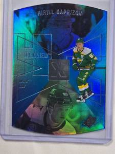 lot 308 image: Kirill Kaprizov HoloView 2023-24 Upper Deck Extended Series No. SPX-14