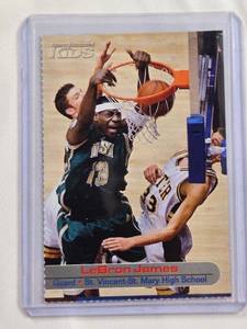 lot 311 image: LeBron James Rookie Sports Illustrated Kids No. 264