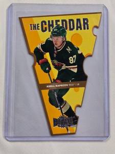 lot 320 image: Kirill Kaprizov The Cheddar 2021-22 NHL Metal Universe No. TC-7