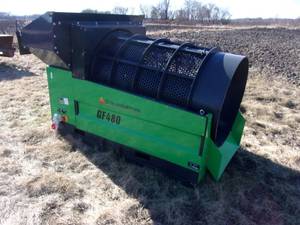 lot 4 image: Erie GF480 Rotary Drum Rock Screener (UNUSED)