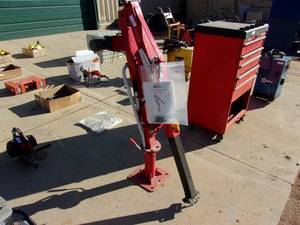lot 55 image: Northern Tools Truck Crane W12volt Winch (UNUSED)