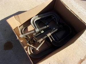 lot 64 image: 5- 6 C-Clamps