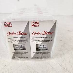 lot 16 image: Lot Of Twelve New Wella Color Charm Liquid Creme Haircolor Medium Beige Blonde 7NG