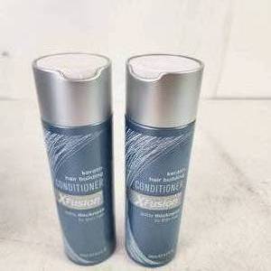lot 20 image: Lot Of Two New Xfusion Keratin Hair Building Conditioner Adds Thickness To Thin Hair 8.4 Ounces Per Bottle