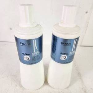 lot 55 image: New Lot Of Two 1 Liter Bottles Of Kadus Professional 6%20vol Blondes Unlimited
