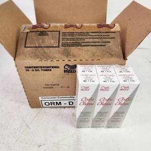 lot 63 image: New Case36 Tubes Wella Color Charm Conditioning Permanent Gel Haircolor 3113N Dark Brown