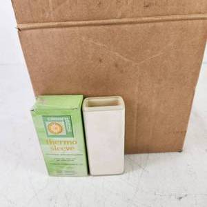 lot 76 image: Lot Of Fourteen Clean  Easy Thermo Sleeve Large Wax Applicator Insulator Boxes Are A Bit Dirty