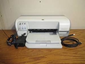 lot 158 image: HP D4360 DeskJet Printer with Power Cord