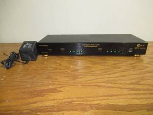 lot 167 image: Celabs - SW204HD - Component VideoAudio 4x2 Matrix Switch