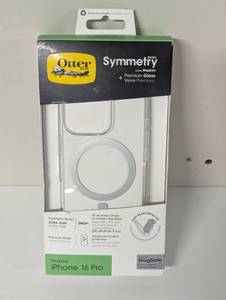 lot 288 image: Otterbox Symmetry iPhone 16 Pro  Clear Case & Screen Protector