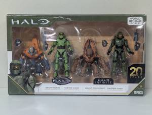 lot 269 image: HALO 4 World of Halo Anniversary Action Figure Multipack