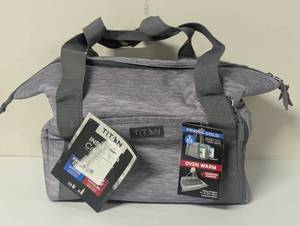 lot 38 image: Titan Insulated CarryALL Cooler with Ice Walls, Shoulder Strap & Tote Cooler