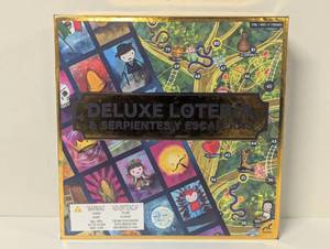 lot 266 image: Loteria Deluxe Snake and Ladders 8 MDF boards 128 Class beads Plastic