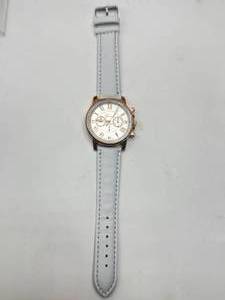 New Geneva Platinum Quartz Watch (orange)