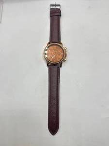 New Geneva Platinum Quartz Watch (pink)