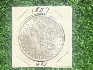 1887 Morgan Silver Dollar
