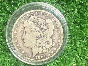 1901 O Morgan Silver Dollar