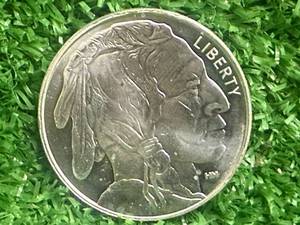 1 oz Buffalo Round .999 Fine Silver