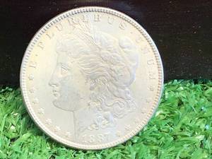 1887 Morgan Silver Dollar