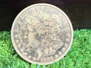 1884 Morgan Silver Dollar
