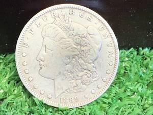 1889 O Morgan Silver Dollar