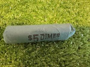 Full Roll Silver Roosevelt Dimes (50)