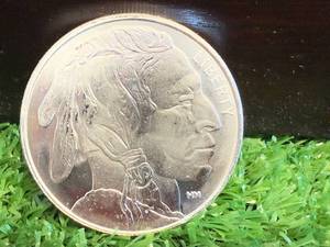 1 oz .999 Silver Buffalo Round