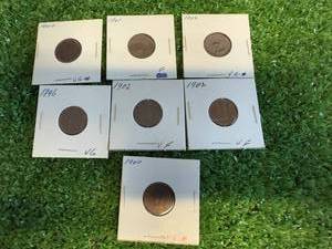 7 Indian Head Cents