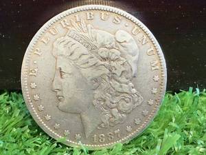 1887 Morgan Silver Dollar