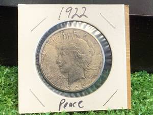 1922 Peace Silver Dollar