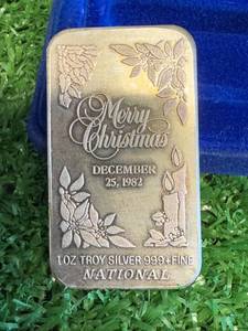 1 oz .999 Silver Bar