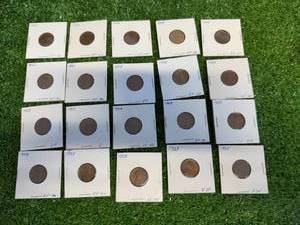 20 Wheat Pennies