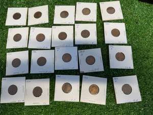 20 Assorted Years Wheat Pennies