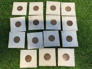 15 Wheat Pennies
