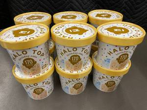 Halo Top Birthday Cake cake Mix Box of 12