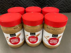Trol - Set of 6 Essential Everyday Creamy Peanut Butter Jars