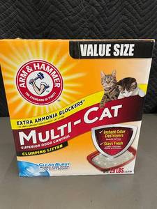 Arm & Hammer Multi-Cat Clumping Litter 29 LBS - Damaged Box