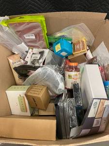 Bulk Lot of Amazon Items Including Beauty Products, Apparel, and Home Accessories
