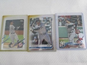 2018 2019 & 2021 Topps Chrome Aaron...