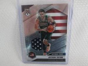 2020-21 Mosaic Jayson Tatum Card...