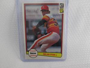 1982 Donruss Nolan Ryan Card...