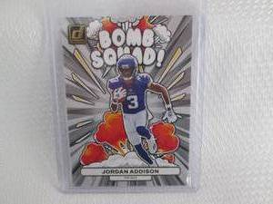 2023 Donruss Jordan Addison Bomb Sq...