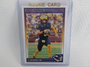 2024 Score JJ McCarthy Rookie Card...