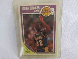 1989-90 Fleer Magic Johnson Card...