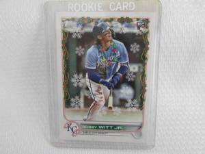 2022 Topps Bobby Witt JR Rookie Car...