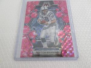 2023 Mosaic Peyton Manning Pink Pri...
