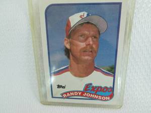 1989 Topps Randy Johnson Rookie Car...